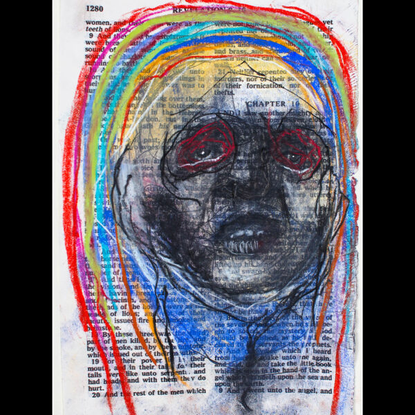 Rainbow-Headed Angel - Insta Mat Edit